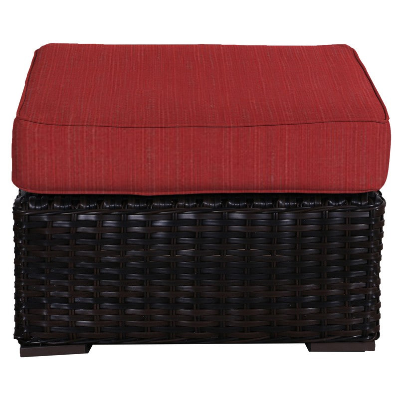 Santa Monica Outdoor Patio Furniture Stool Foot Rest