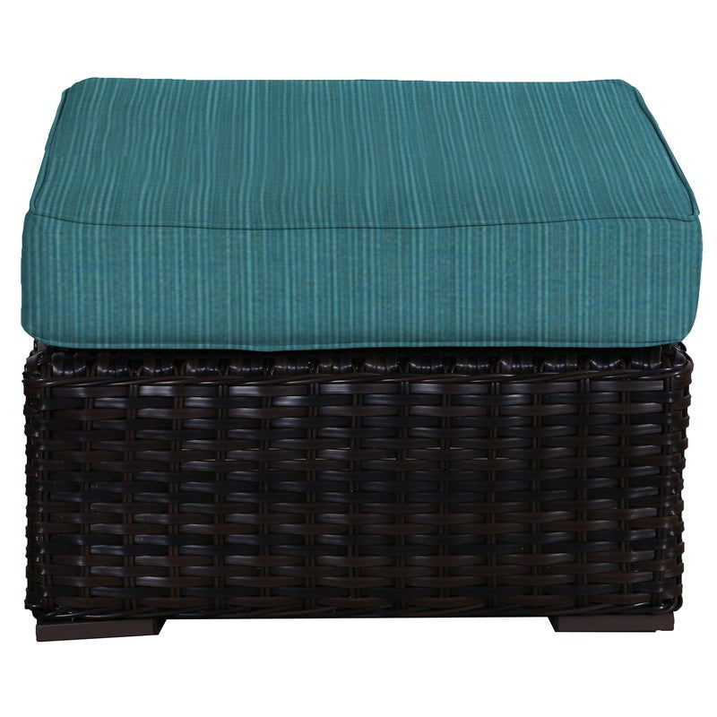 Santa Monica Outdoor Patio Furniture Stool Foot Rest
