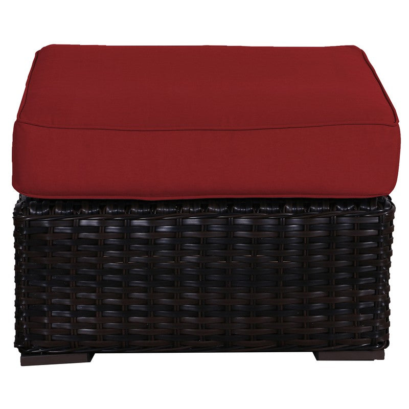 Santa Monica Outdoor Patio Furniture Stool Foot Rest