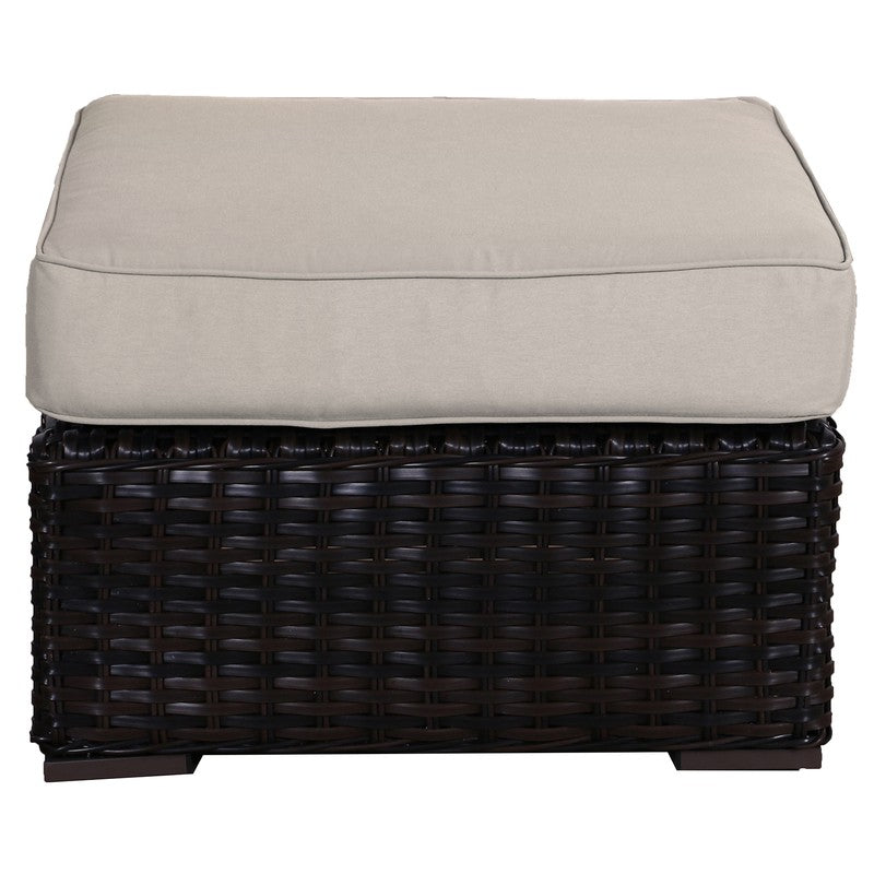 Santa Monica Outdoor Patio Furniture Stool Foot Rest
