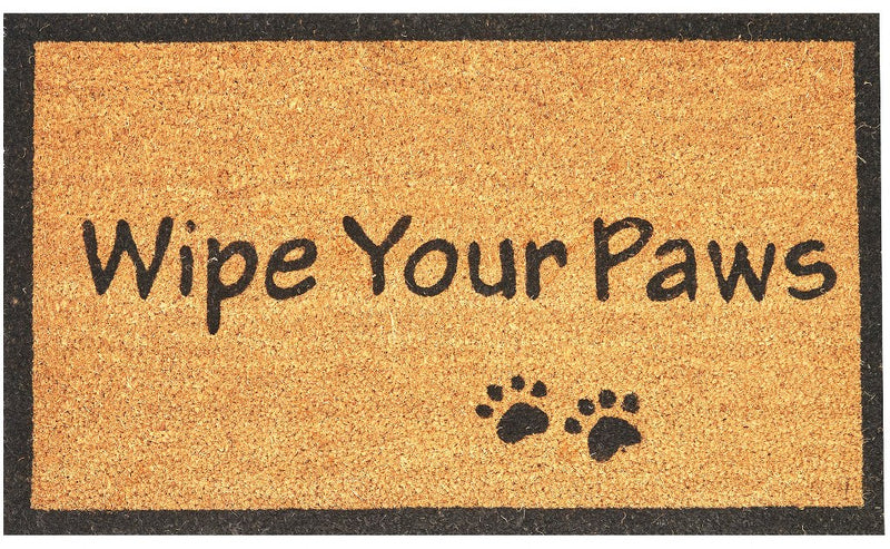 Wipe Your Paws Coir Coco Door Mat