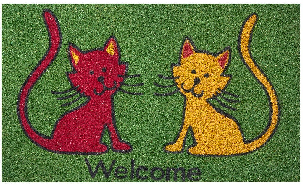 Cats Coir Coco Welcome Mat
