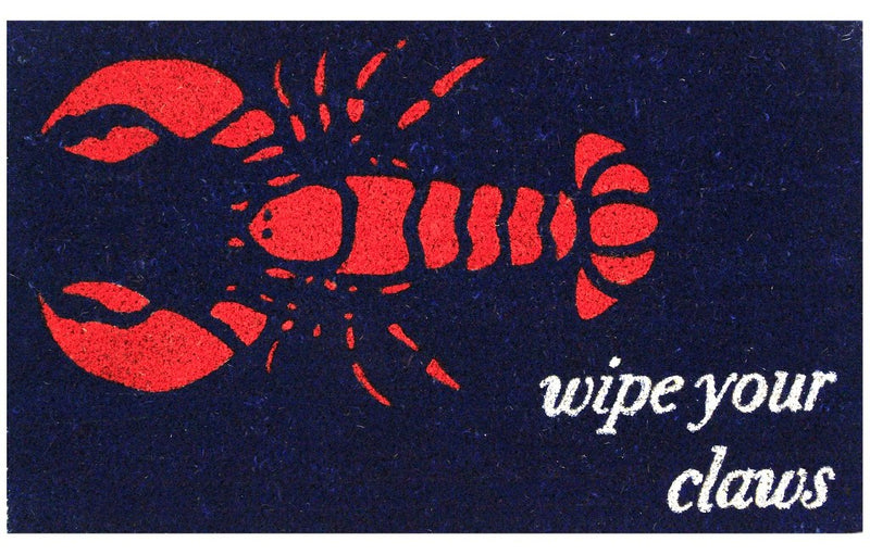 Wipe Your Claws Coco Coir Doormat