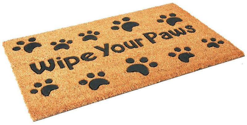 Wipe Your Paws Coir Doormat