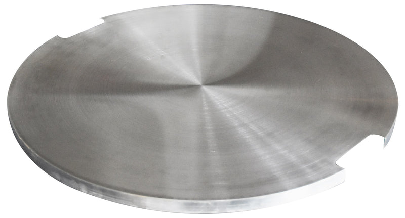 Elementi Outdoor Manchester Fire Pit Table Round Stainless-Steel Lid Fire Pit Accessories