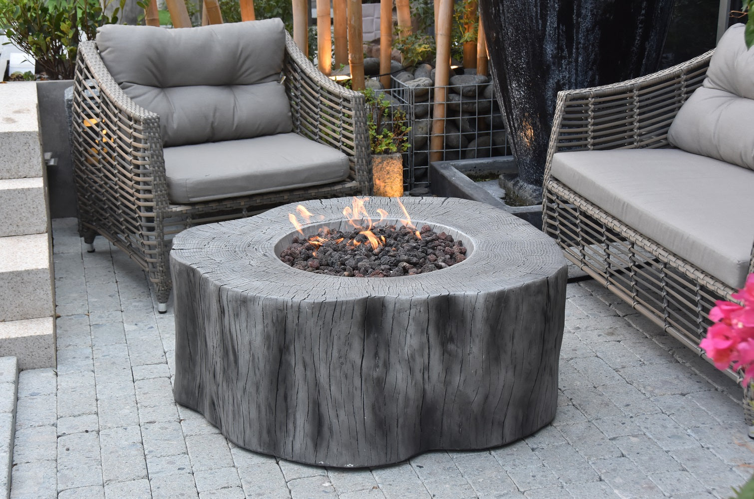 Manchester Outdoor Firepit Table - 42 Inches - view 2