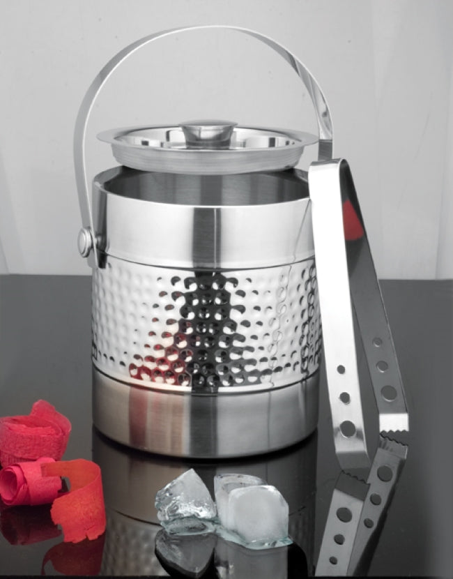 Barware Tool Set - 13 Pieces, Hammered Finish